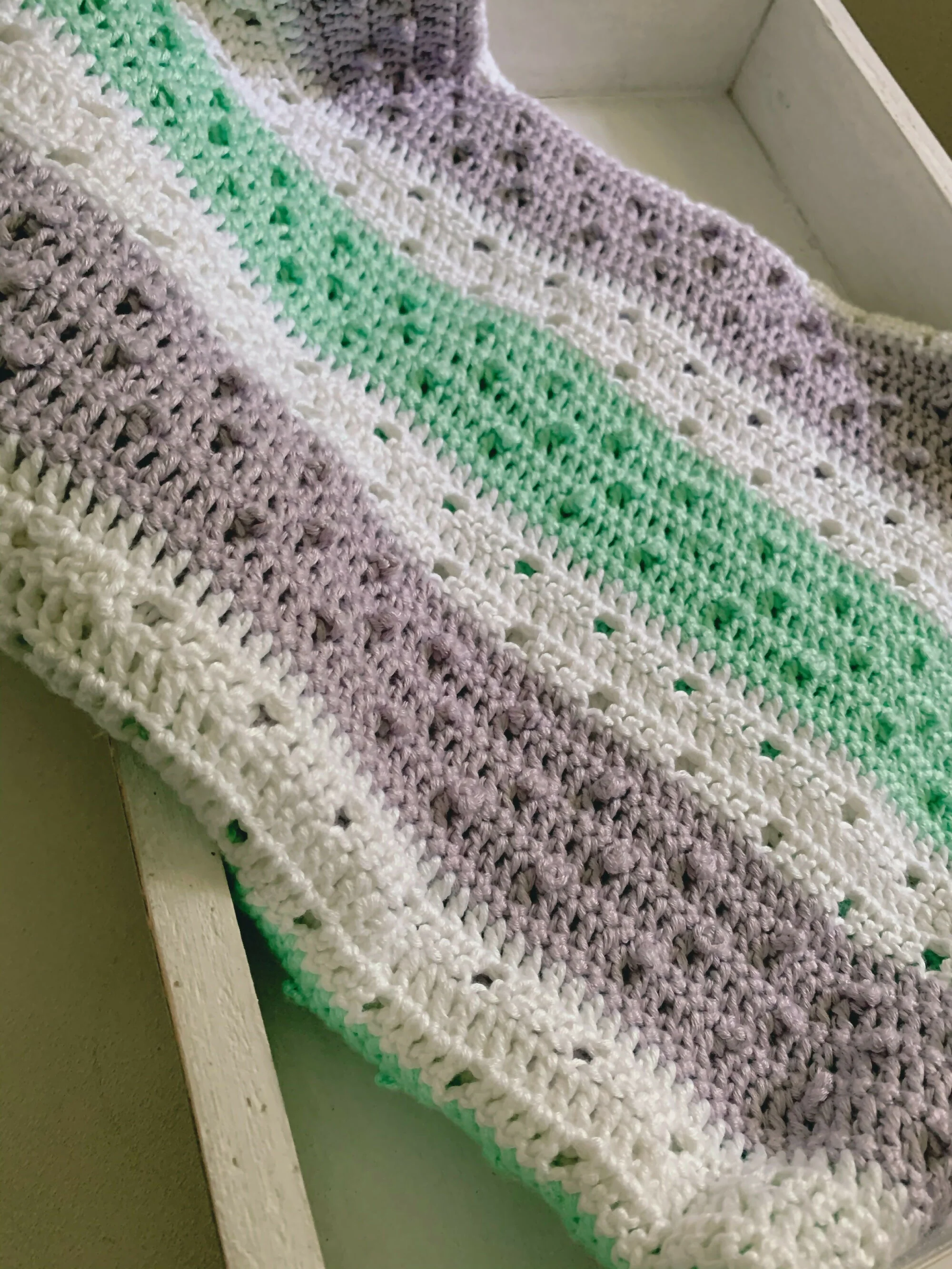 The Pretty Picot Baby Blanket (Crochet) - Image 9