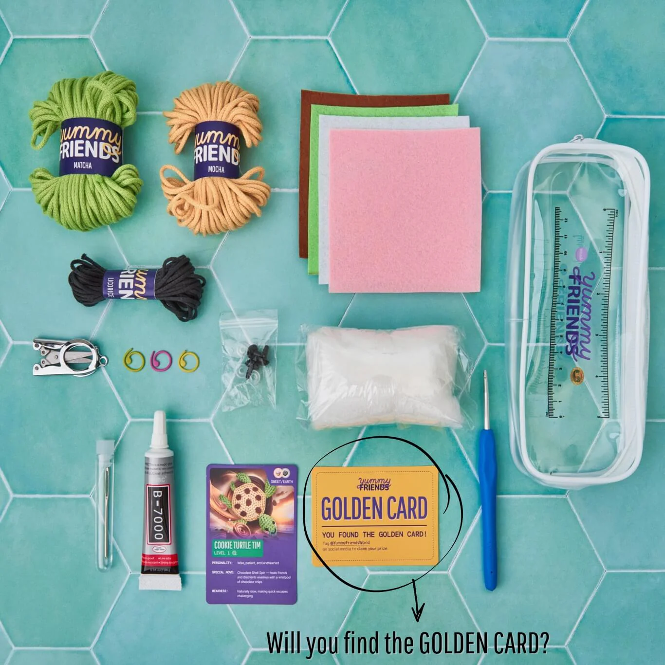 Yummy Friends Crochet Kit - Image 13